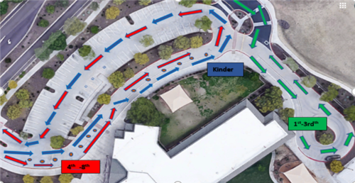 drop off map